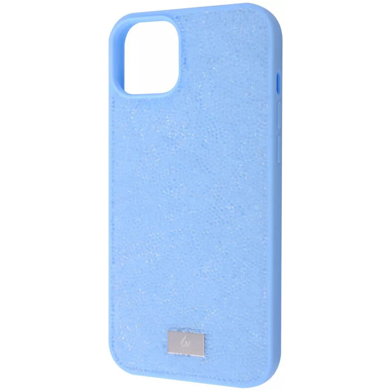 Чохол-накладка Bling World Rock Diamond (TPU) iPhone 14 Plus/15 Plus Sierra Blue