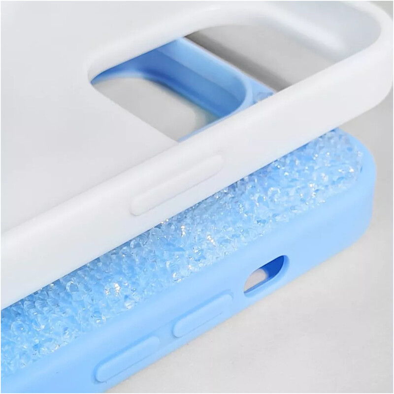 Чохол-накладка Bling World Rock Diamond (TPU) iPhone 14 Plus/15 Plus Sierra Blue