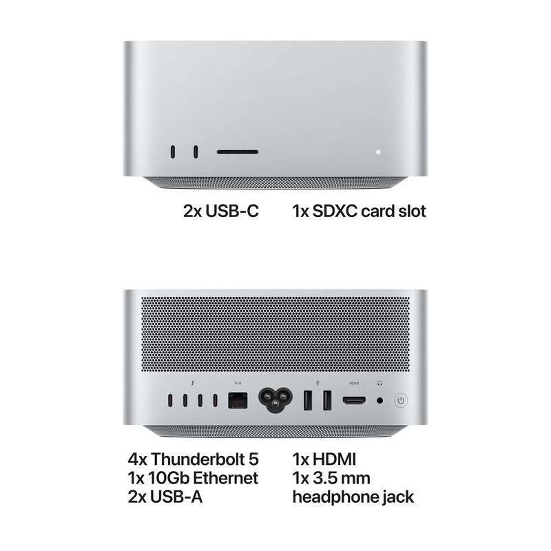 Неттоп Apple Mac Studio M5 Max 512GB (MHL64UA/A)