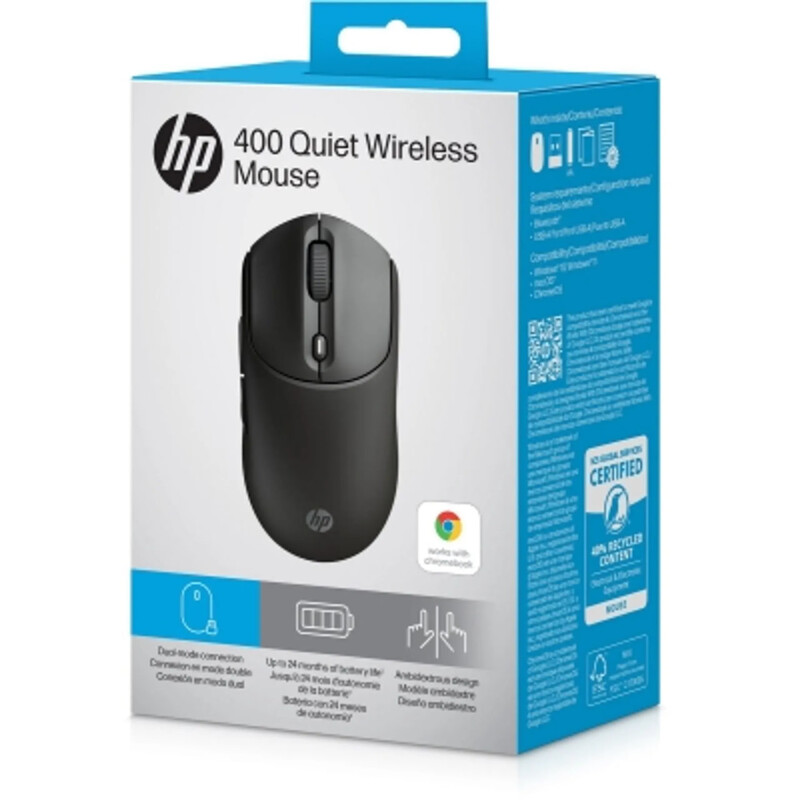 Мишка бездротова HP 400 Quiet Black (AZ7B2AA)
