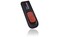 Фото - Флеш-накопичувач USB 32GB A-Data C008 Black/Red (AC008-32G-RKD) | click.ua