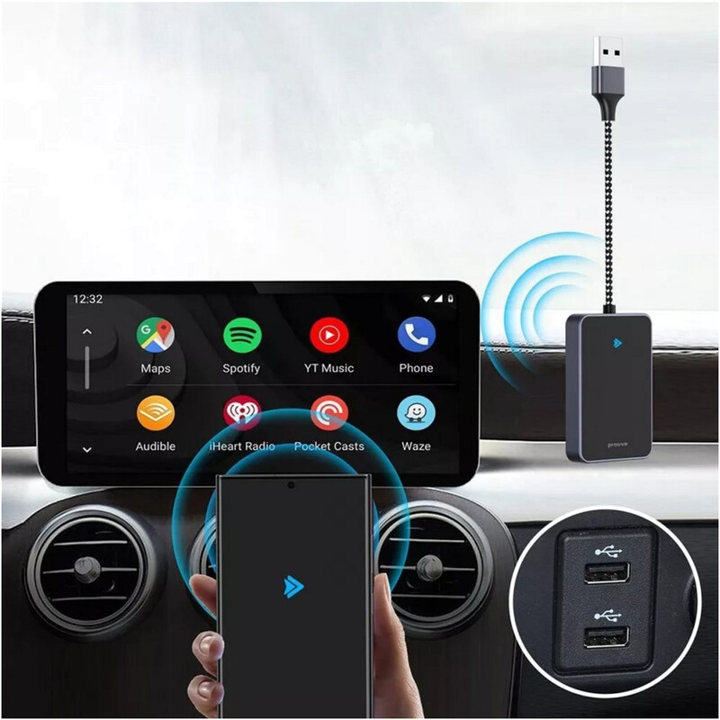Беспроводной адаптер Android Auto Proove AA-01 Wireless Car Adapter (SMAA00100001)