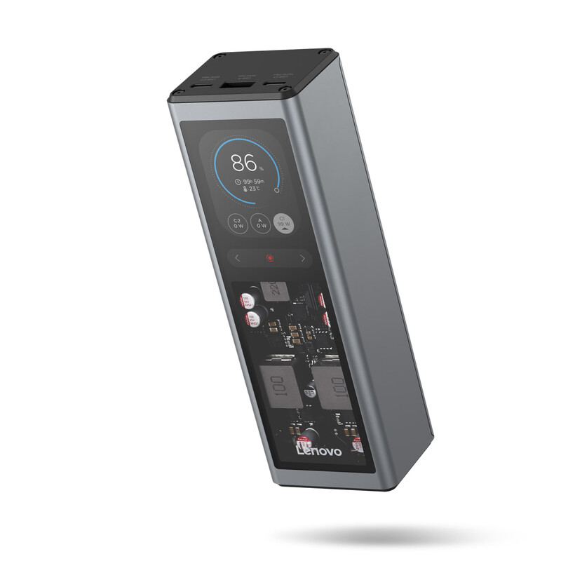 Универсальная мобильная батарея Lenovo 20000mAh 140W Grey (G0A3140WWW)