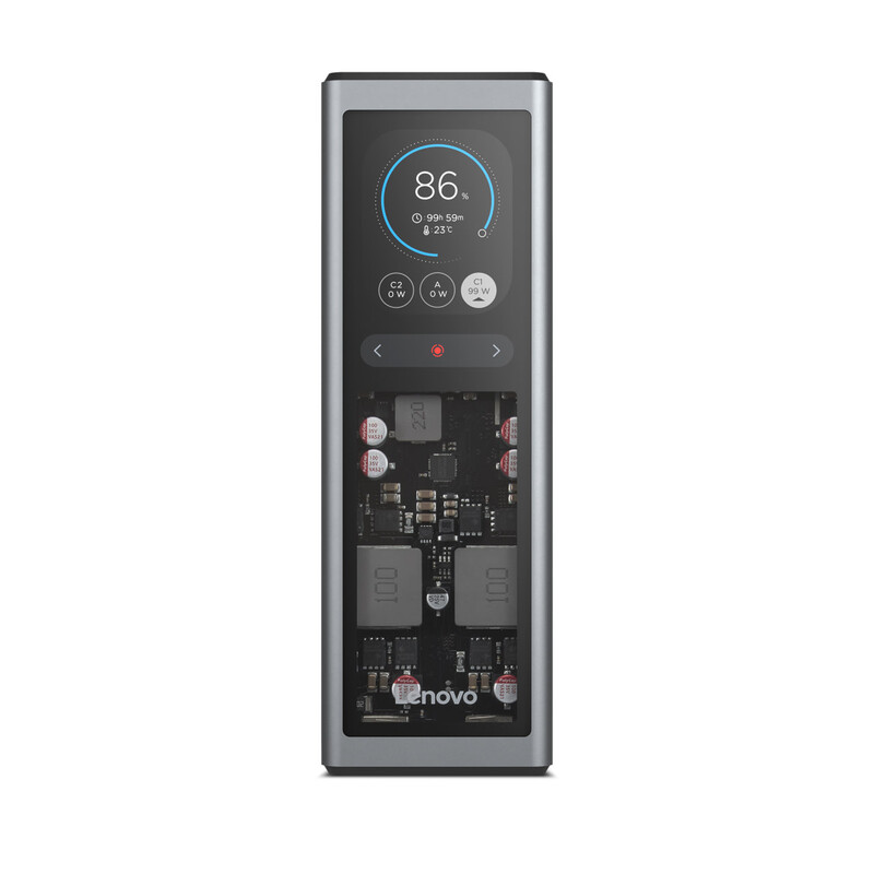 Универсальная мобильная батарея Lenovo 20000mAh 140W Grey (G0A3140WWW)