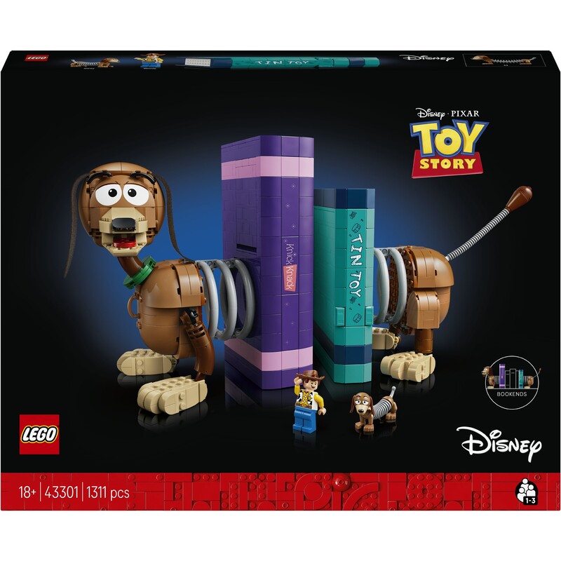 Конструктор LEGO Disney Pixar Книжные подставки «Собачка Спиралька» из «Истории игрушек» (43301)