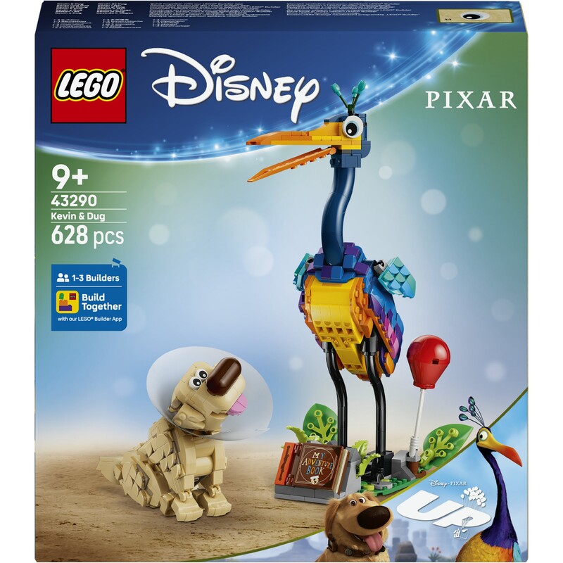 Конструктор LEGO Disney Pixar Кевин и Даг (43290)