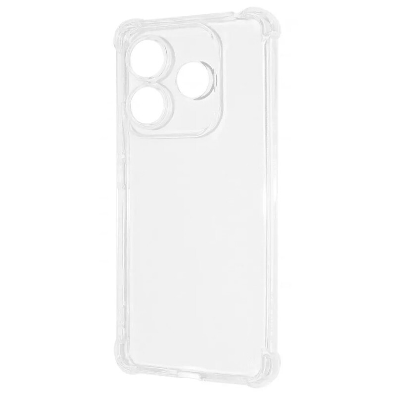 Чeхол-накладка WXD Silicone HQ для Xiaomi Redmi Note 14 4G Сlear (2003000213942)