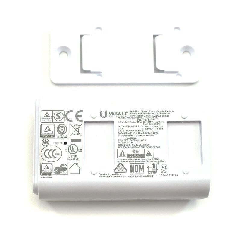 Инжектор Ubiquiti POE-24-7W-G-WH (24V, 7W, Gigabit)