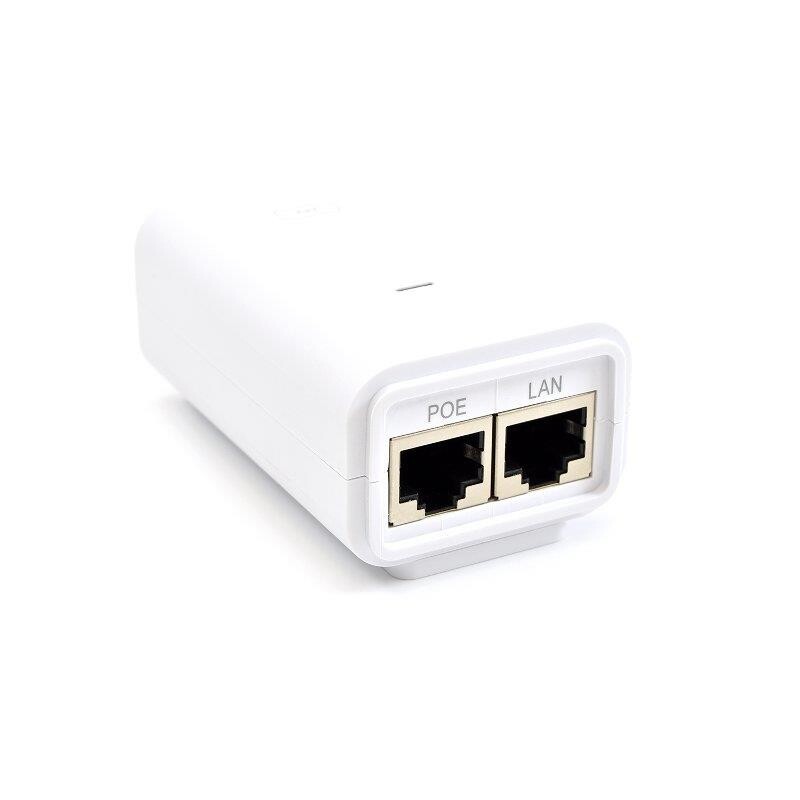 Инжектор Ubiquiti POE-24-7W-G-WH (24V, 7W, Gigabit)