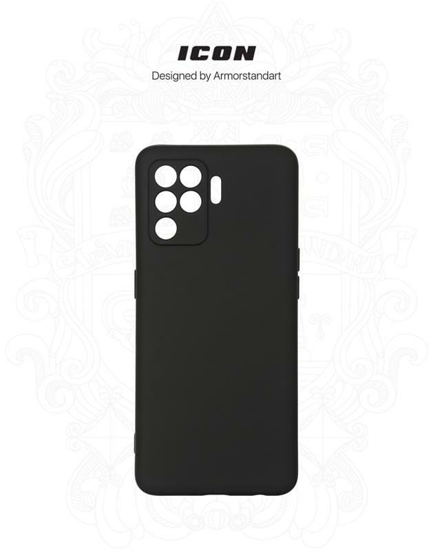 Чехол-накладка Armorstandart Icon для Oppo Reno5 Lite Black (ARM58545)