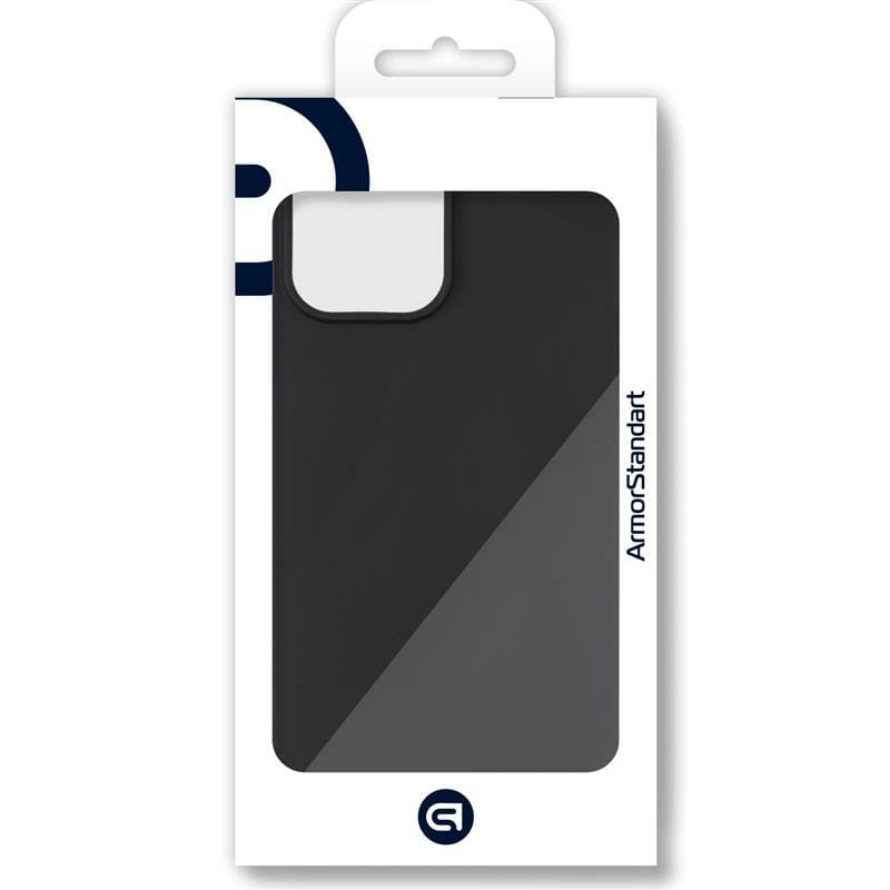 Чехол-накладка Armorstandart Matte Slim Fit для Apple iPhone 13 Pro Max Black (ARM59927)