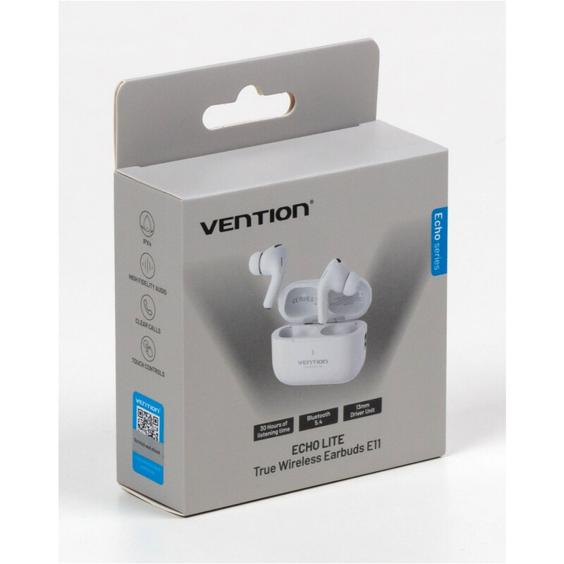 Bluetooth-гарнітура Vention Elf Earbuds ECHO LITE E11 White (NBVW0)