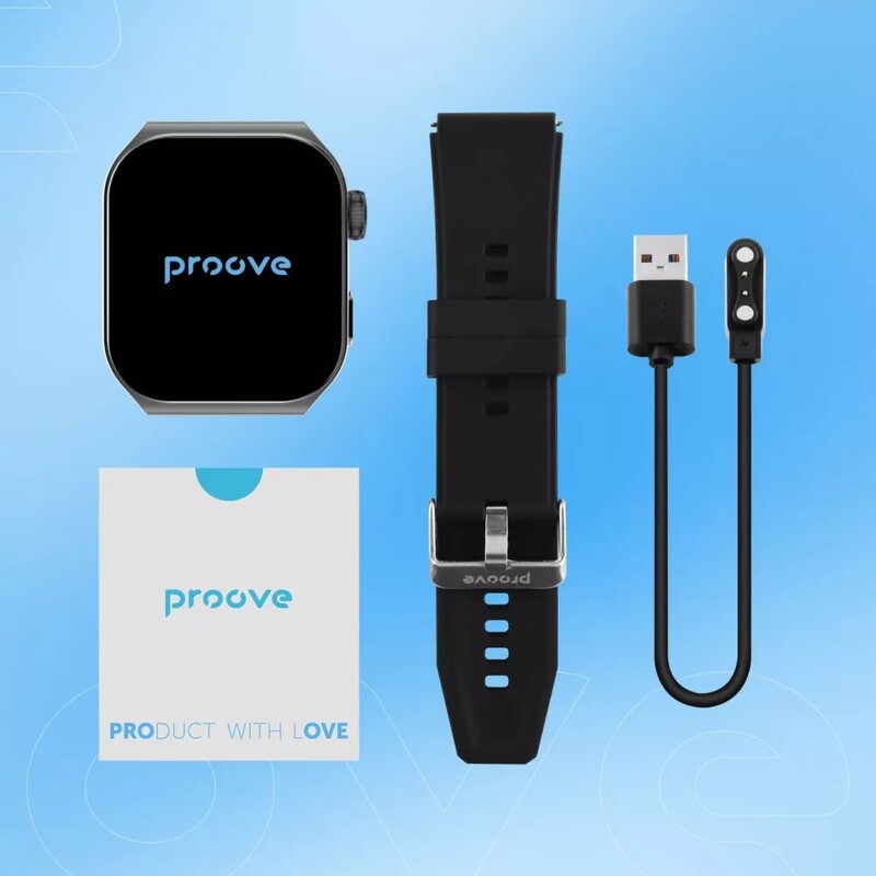 Смарт-годинник Proove Moment Black (SMPR00002201)