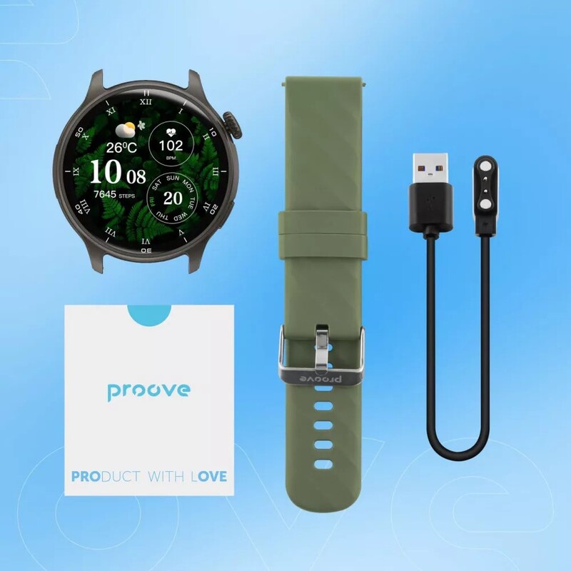 Смарт-годинник Proove Terra Graphite (SWTR00006414)