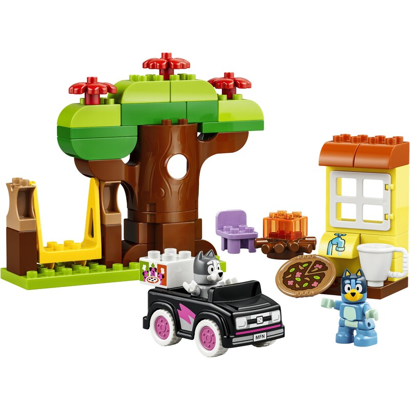 Конструктор LEGO Duplo Bluey «Пиццерия» с Мафином и Блуи (10469)