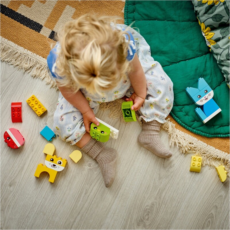 Конструктор LEGO Duplo My First Очаровательные творческие домашние любимцы 3 в 1 (10477)