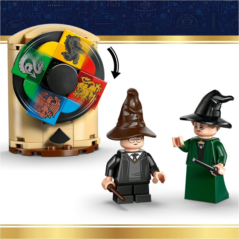 Конструктор LEGO Harry Potter Замок Хогвартс: Церемония распределения по факультетам (76460)