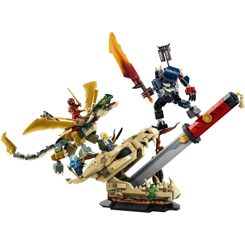 Конструктор LEGO Ninjago Битва у черепа Дракона с мечом (71871)