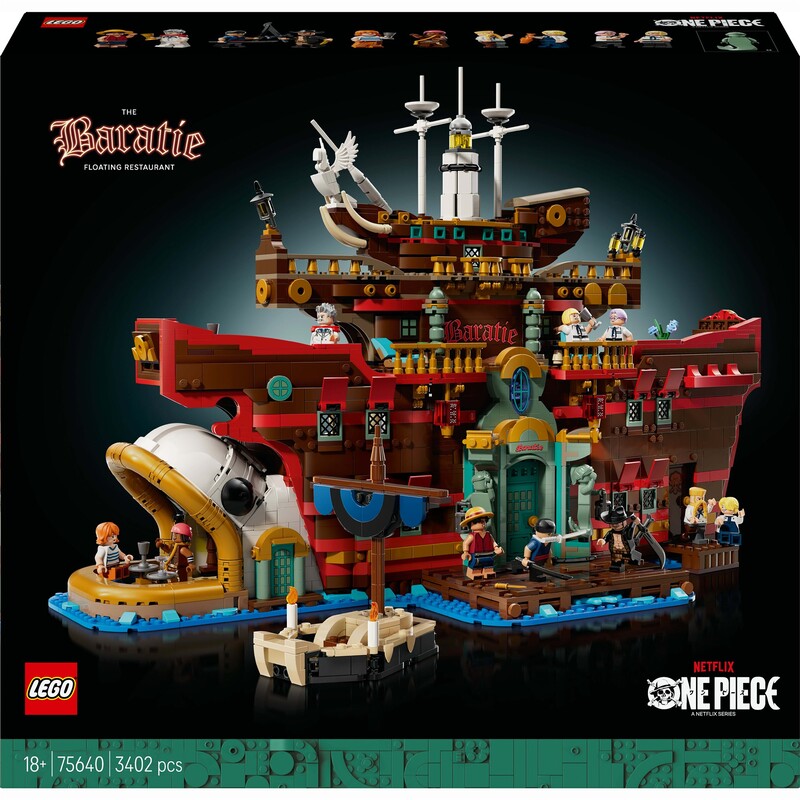 Конструктор LEGO One Piece Плавающий ресторан «Барати» (75640)