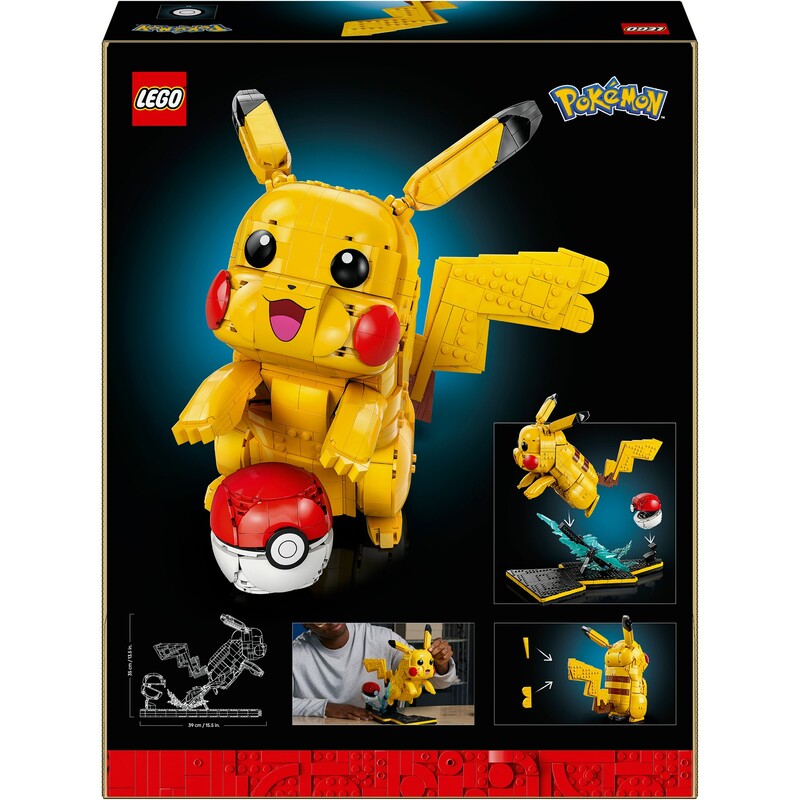 Конструктор LEGO Pokemon Пикачу и покебол (72152)