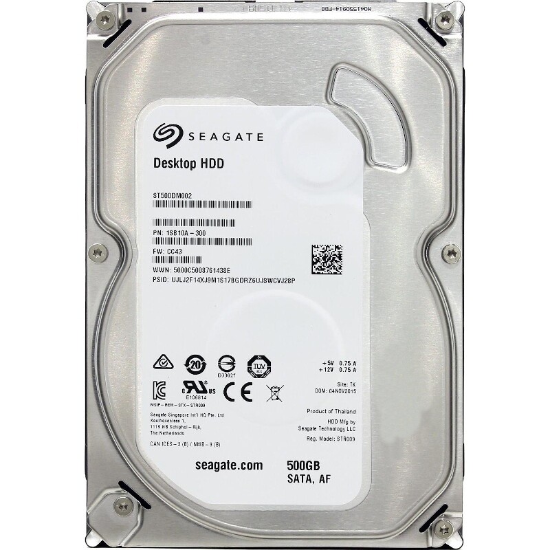 Накопичувач HDD SATA  500GB Seagate Barracuda 7200.12 7200rpm 16MB (ST500DM002) Refurbished