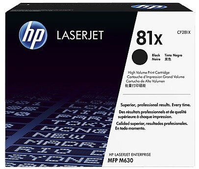 Картридж HP (CF281X) LJ M630 Black (max)