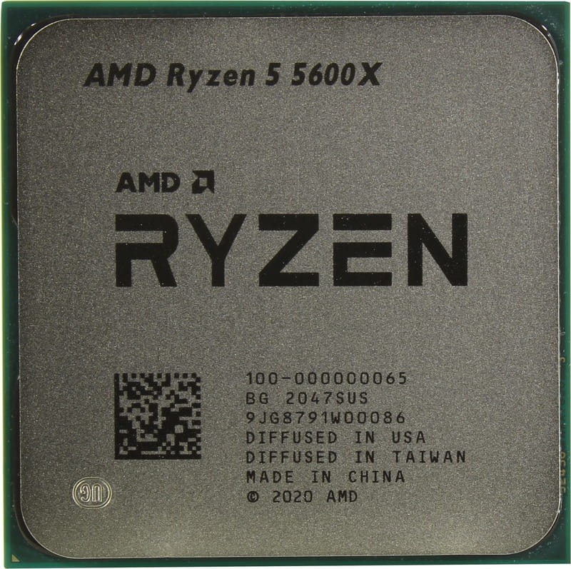 Процессор AMD Ryzen 5 5600X (3.7GHz 32MB 65W AM4) Tray (100-000000065)