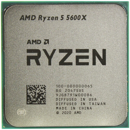 ▷ Процессор AMD Ryzen 5 5600X (3.7GHz 32MB 65W AM4) Tray (100