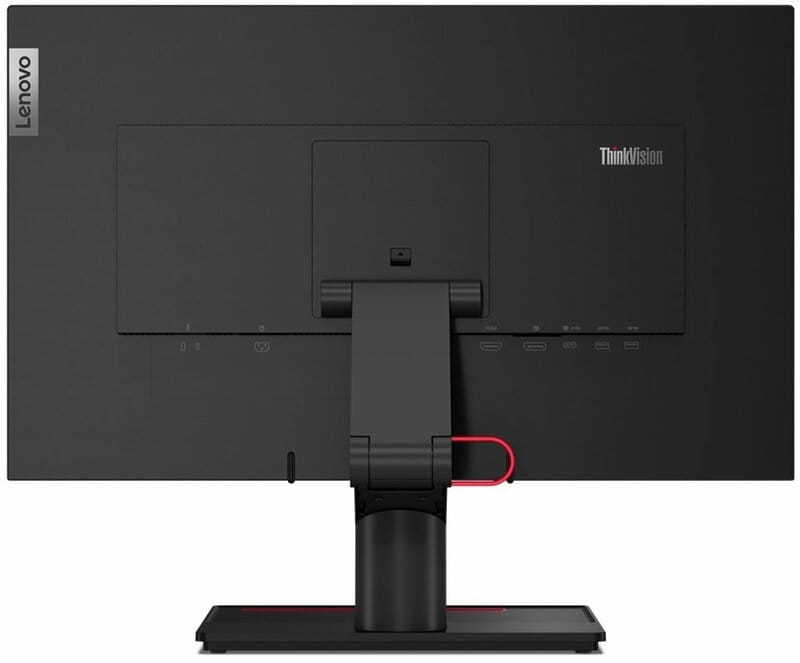 Монiтор Lenovo 23.8" ThinkVision T24t-20 (62C5GAT1UA) IPS Black Touch Screen