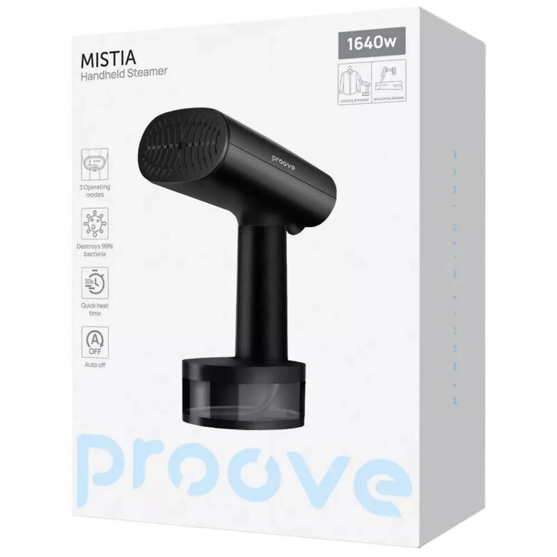 Відпарювач Proove Mistia Black (HSPM16400001)