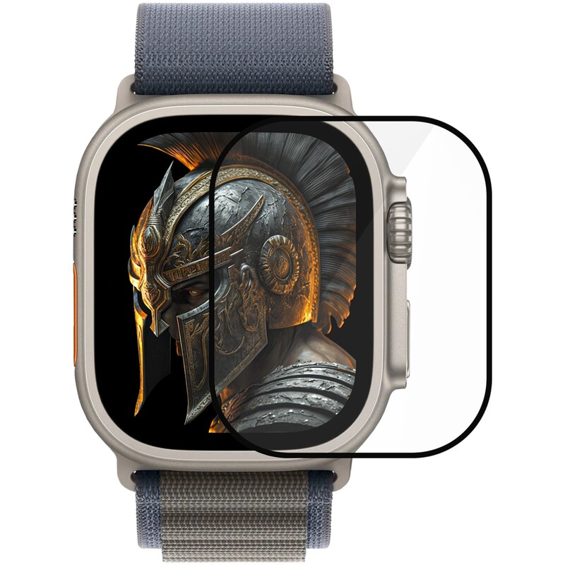 Защитное стекло Proove Achilles для Apple Watch Ultra/Watch Ultra 2/3 49 mm black (PGPWU249MM01)