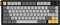 Фото - Клавіатура бездротова Ajazz AF82 Black/Gray/Yellow (AF82-BGY) | click.ua