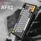 Фото - Клавіатура бездротова Ajazz AF82 Black/Gray/Yellow (AF82-BGY) | click.ua