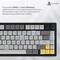 Фото - Клавіатура бездротова Ajazz AF82 Black/Gray/Yellow (AF82-BGY) | click.ua