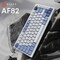 Фото - Клавіатура бездротова Ajazz AF82 Blue/White (AF82-BW) | click.ua