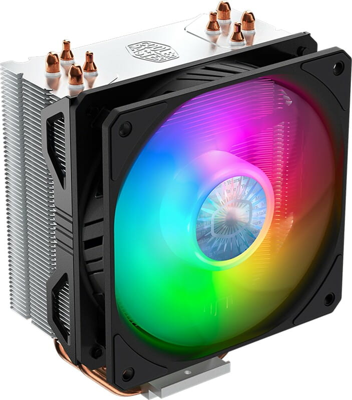 Кулер процессорный CoolerMaster Hyper 212 ARGB (RR-2V2L-18PA-R1), Intel ...