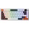Фото - Клавіатура бездротова Ajazz AF82 Gray/White/Orange (AF82-GWO) | click.ua