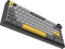 Фото - Клавиатура беспроводная Ajazz AK820 V2 White Peach Switch Black/Gray/Yellow (AK820-V2-WP-BGY) | click.ua
