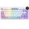 Фото - Клавиатура беспроводная Ajazz AK820 V2 White Peach Switch Purple/White/Blue (AK820-V2-WP-PWB) | click.ua