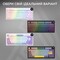 Фото - Клавиатура беспроводная Ajazz AK820 V2 White Peach Switch Purple/White/Blue (AK820-V2-WP-PWB) | click.ua