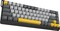Фото - Клавиатура Ajazz NK68 V2 Red Switch Black/Grey/Yellow (NK68-V2-R-BGY) | click.ua