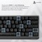Фото - Клавиатура Ajazz NK68 V2 Red Switch Black/Grey/Yellow (NK68-V2-R-BGY) | click.ua