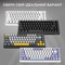 Фото - Клавиатура Ajazz NK68 V2 Red Switch Black/Grey/Yellow (NK68-V2-R-BGY) | click.ua