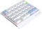 Фото - Клавіатура Ajazz AK029 Ice lsland Magnetic Switch White/Blue (AK029-I-WB) | click.ua