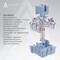 Фото - Клавіатура Ajazz AK029 Ice lsland Magnetic Switch White/Blue (AK029-I-WB) | click.ua