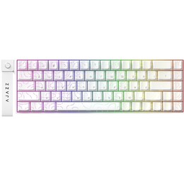 Клавіатура Ajazz AK680 V2 Ice Island Magnetic Switch White (AK680-V2-I-S-W)