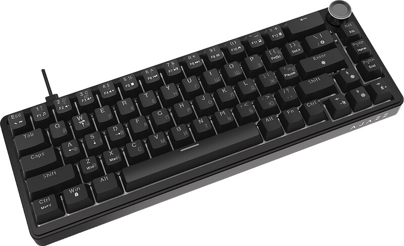 Клавиатура Ajazz AK690 Peach Mist Switch Black (AK690-PM-B)