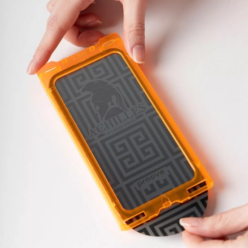 Защитное стекло Proove Achilles Installation Box для iPhone 14 Pro/15/16 Black (PGPAIB160001)