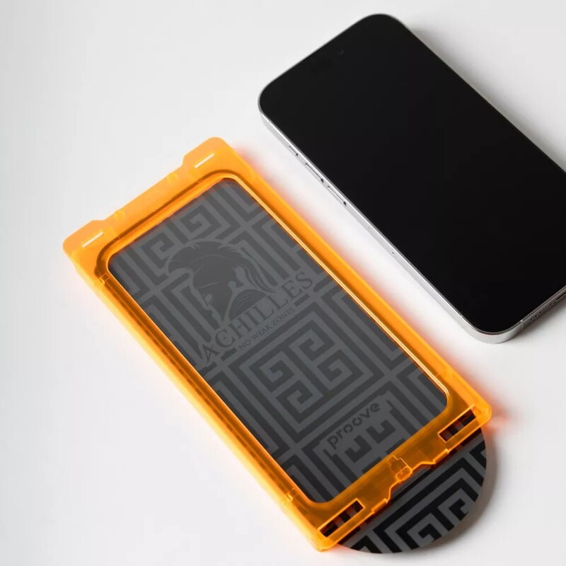 Защитное стекло Proove Achilles Installation Box для iPhone 14 Pro/15/16 Black (PGPAIB160001)