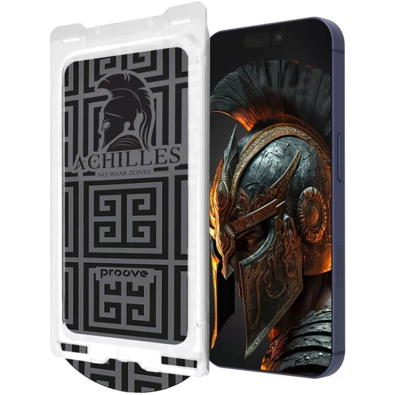 Защитное стекло Proove Achilles Installation Box для iPhone 17 Air Black (PGPAIB17A001)